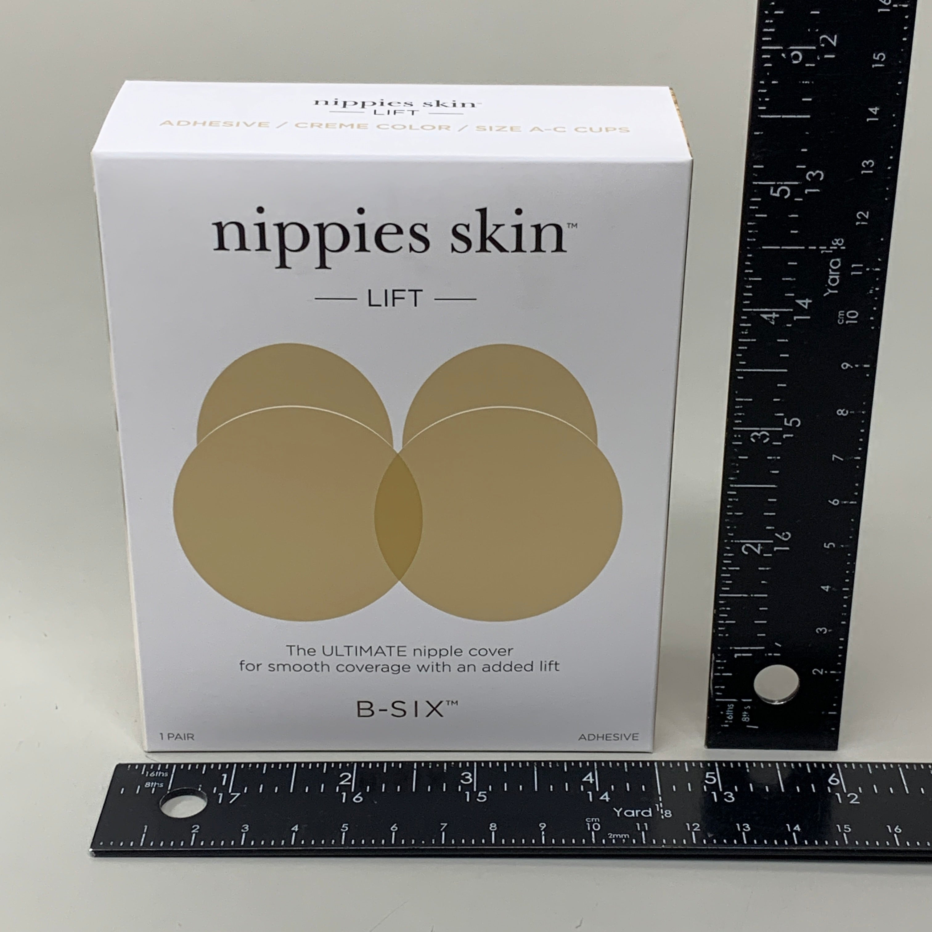 NIPPIES SKIN Lift Nipple Cover Matte W/ Nipple Covering Creme 1 Pair