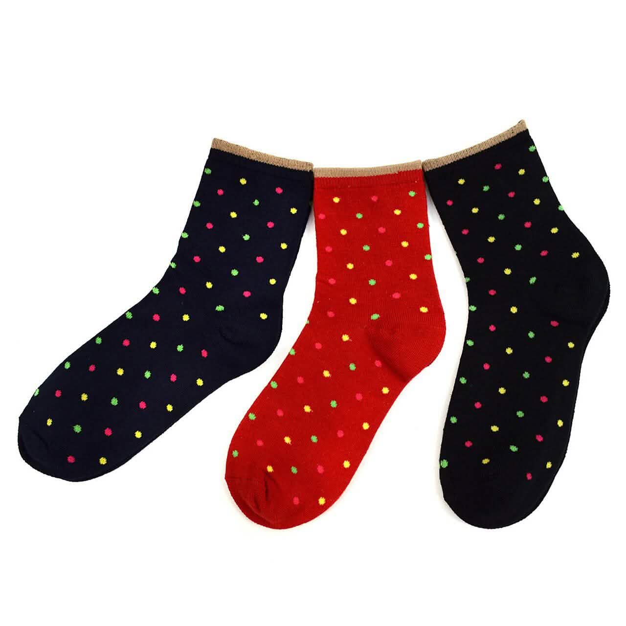 24-Pack: Assorted Warm And Comfortable Ladies Socks
