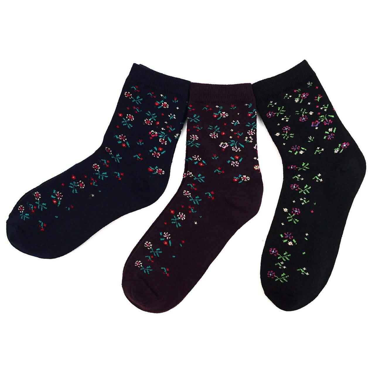 24-Pack: Assorted Warm And Comfortable Ladies Socks