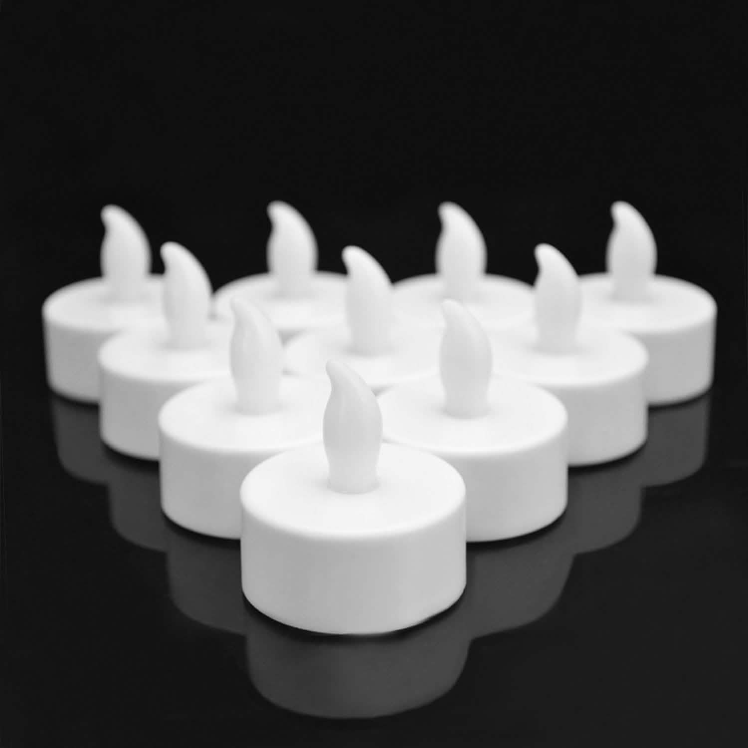 24-Piece: Flameless LED Tealight Candles