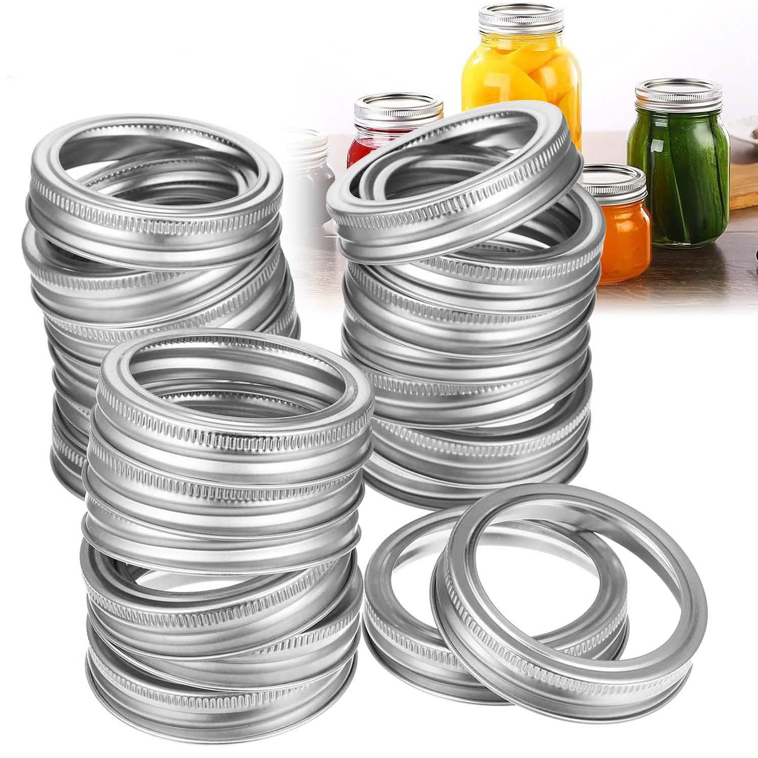 24-Piece: Regular Mouth Canning Jar