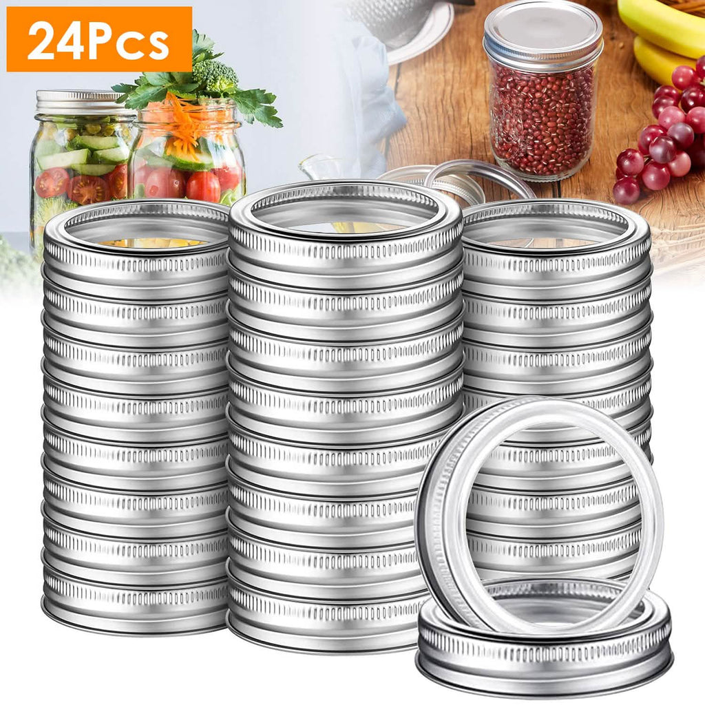 24-Piece: Regular Mouth Canning Jar