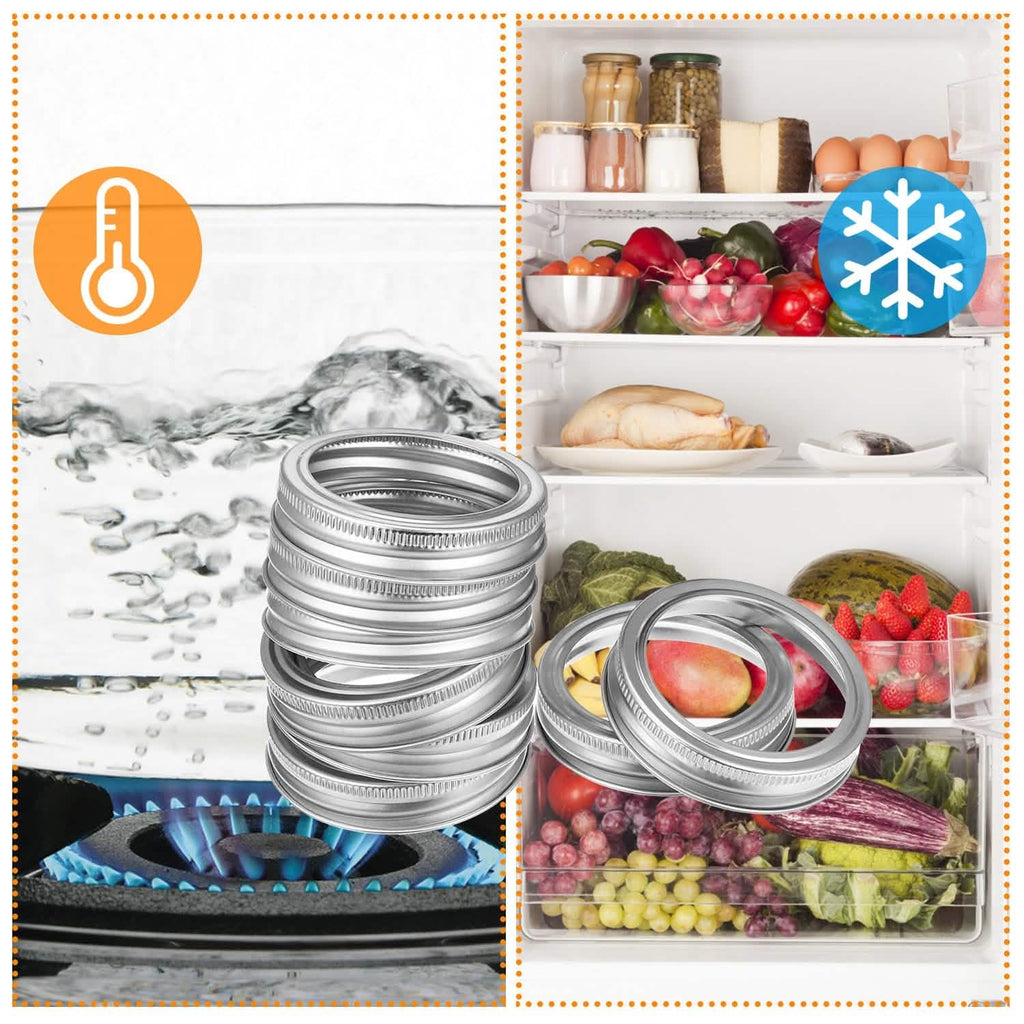 24-Piece: Regular Mouth Canning Jar