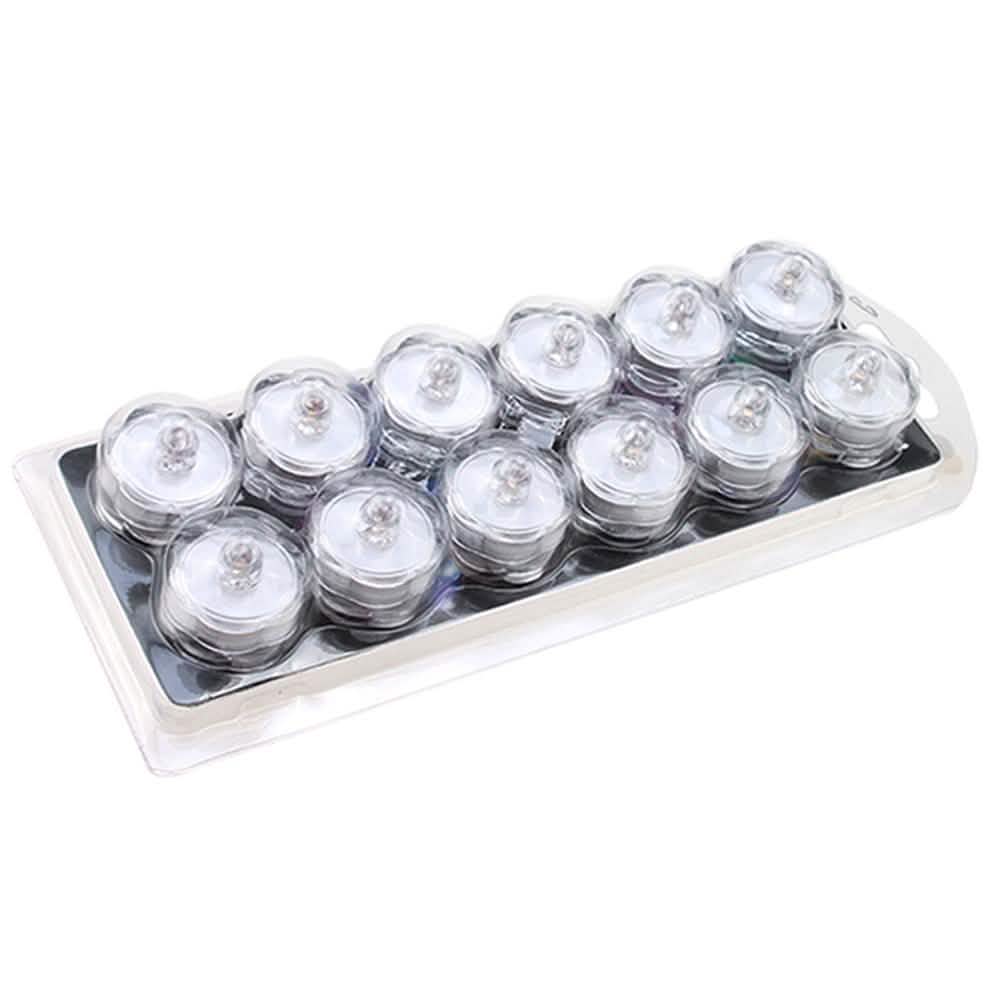 24-Piece: Submersible RGB LED Tea Light Candle