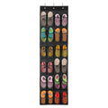 24 Pockets Over the Door Shoe Rack
