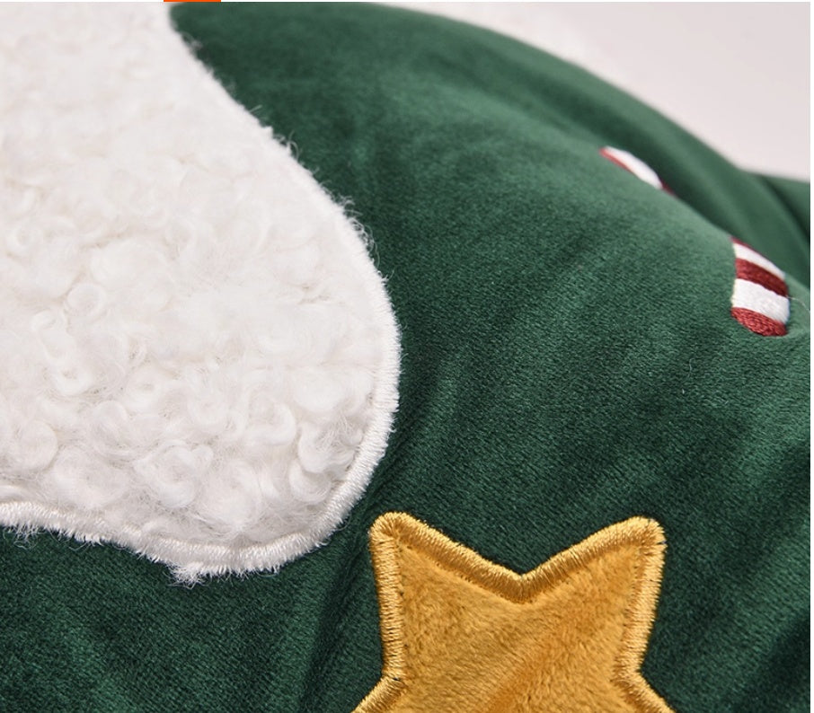Christmas Tree Pillow Special-shaped Sofa Living Room Atmosphere New Year