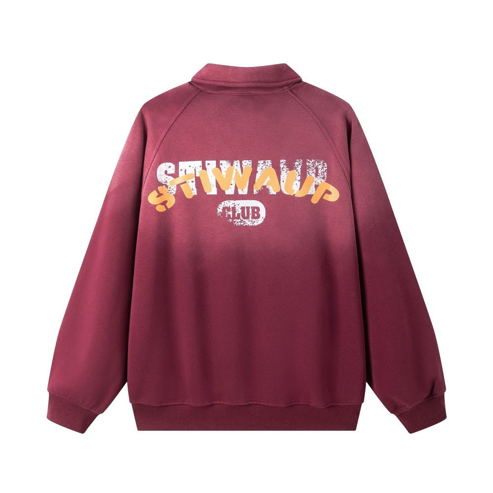Gradient tie dye hoodie