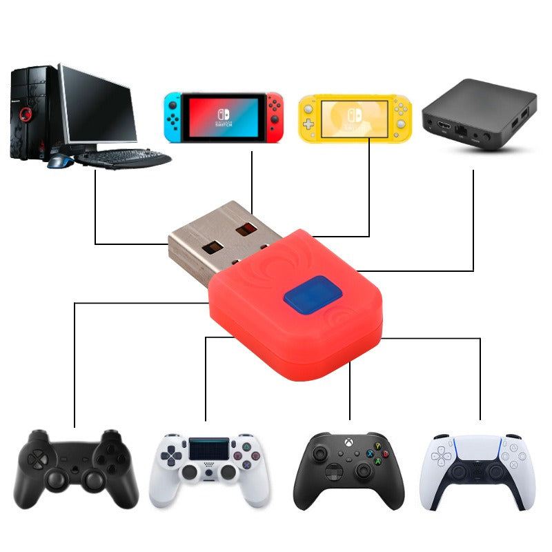 Suitable for switch OLED controller converter suitable for PS5/PS4 controller Bluetooth receiver