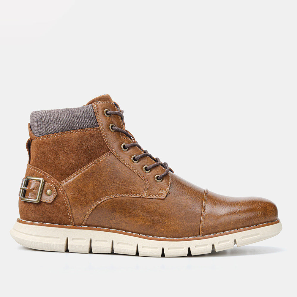 US Size Ultralight Retro Plus Size Foreign Trade Men's Shoes