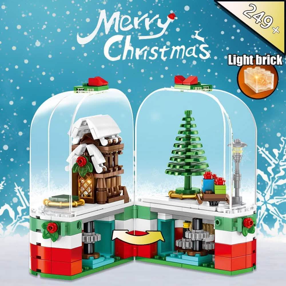 249-Piece: Christmas Building Blocks Toy Set