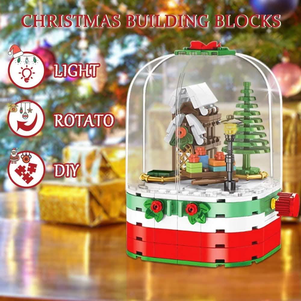 249-Piece: Christmas Building Blocks Toy Set