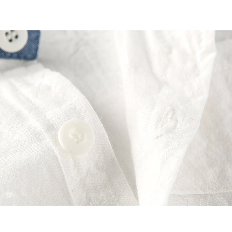 Summer Baby Boy Gentleman Suit Baby Romper Suspender Pants Two-piece British Style Handsome Dress