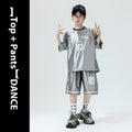 Hip Hop Children's Performance Hip Hop Glossy Loose Outfit