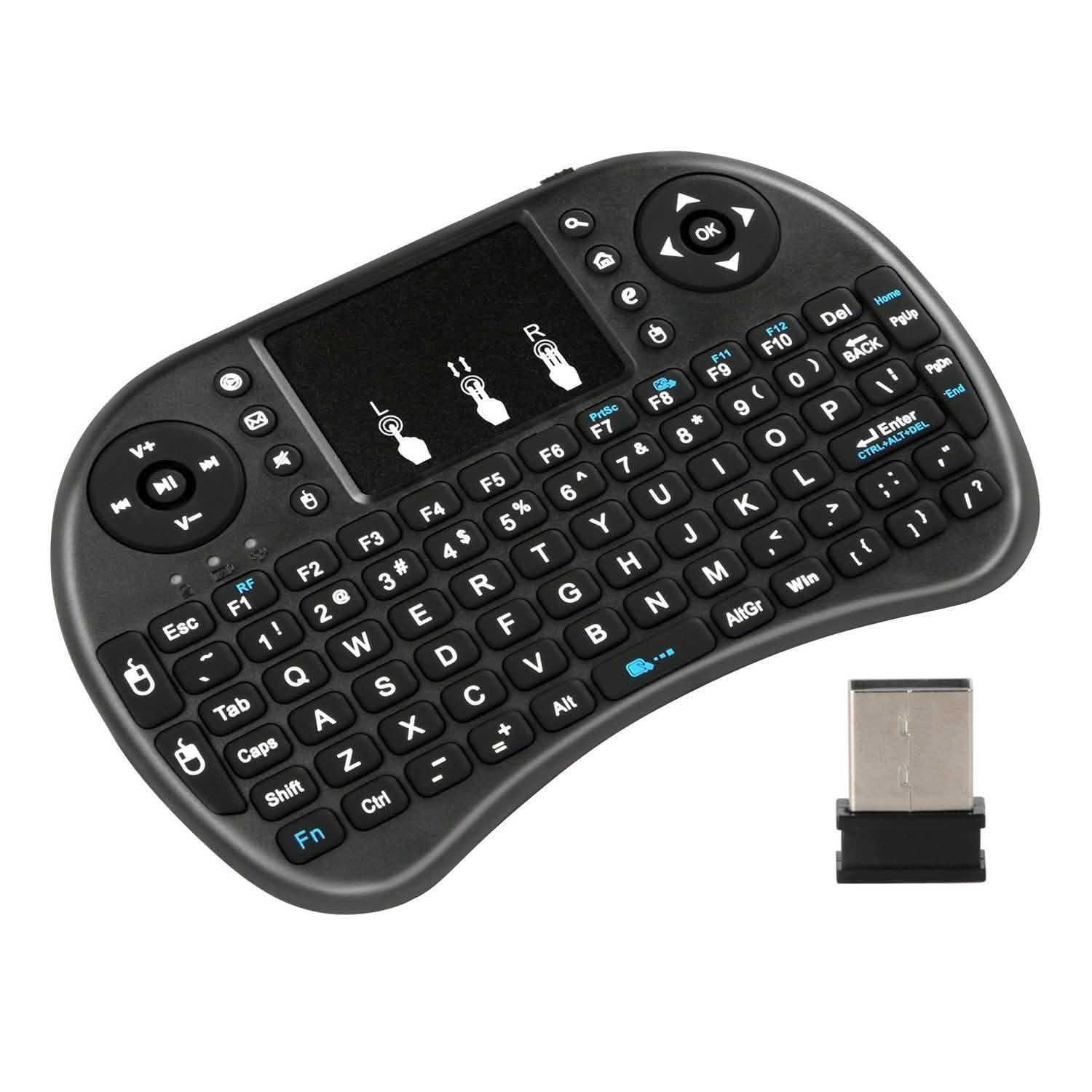 2.4G Mini Wireless Keyboard Touchpad