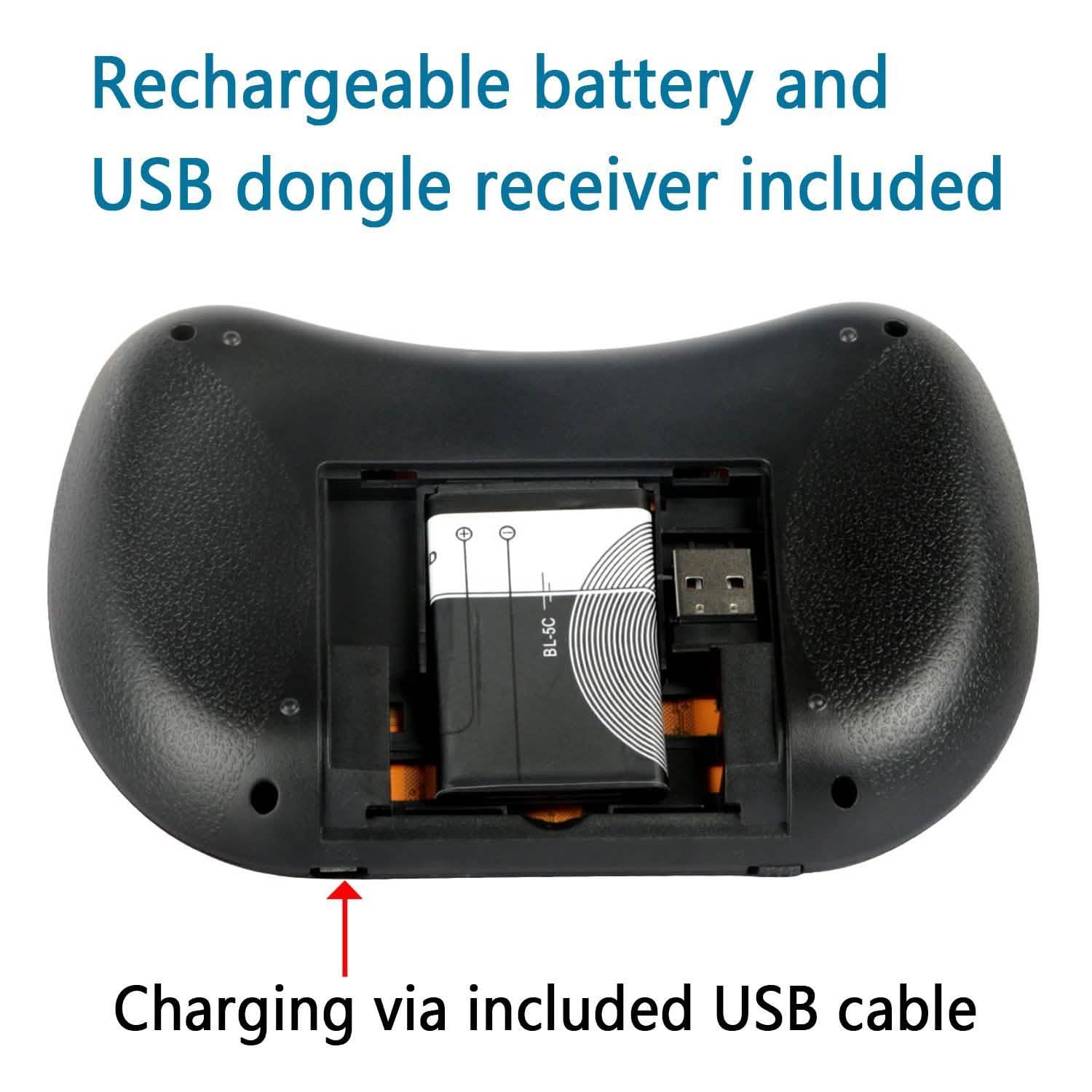 2.4G Mini Wireless Keyboard Touchpad