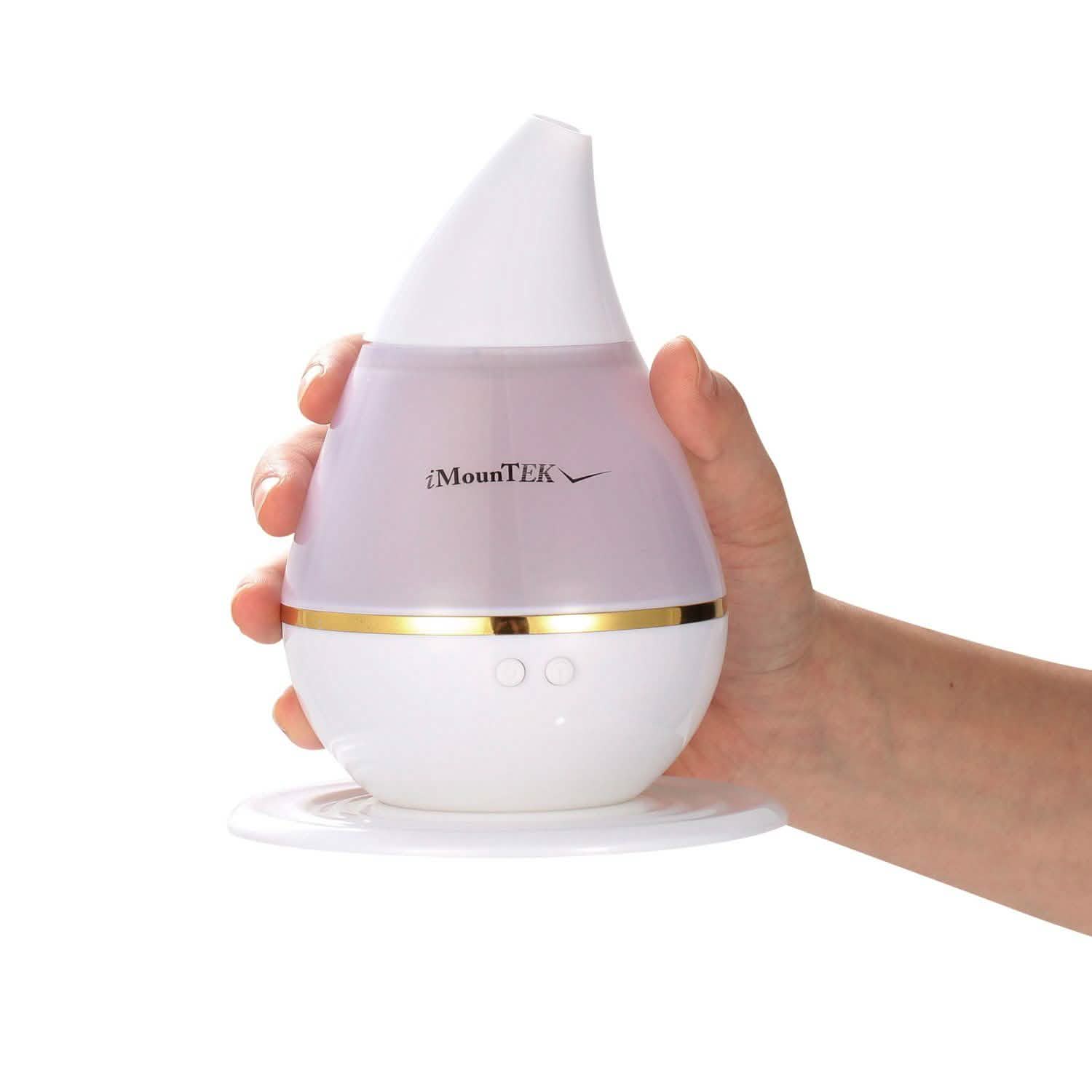 250 ML Cool Mist Humidifier with 7 Color Changeable LED Lights