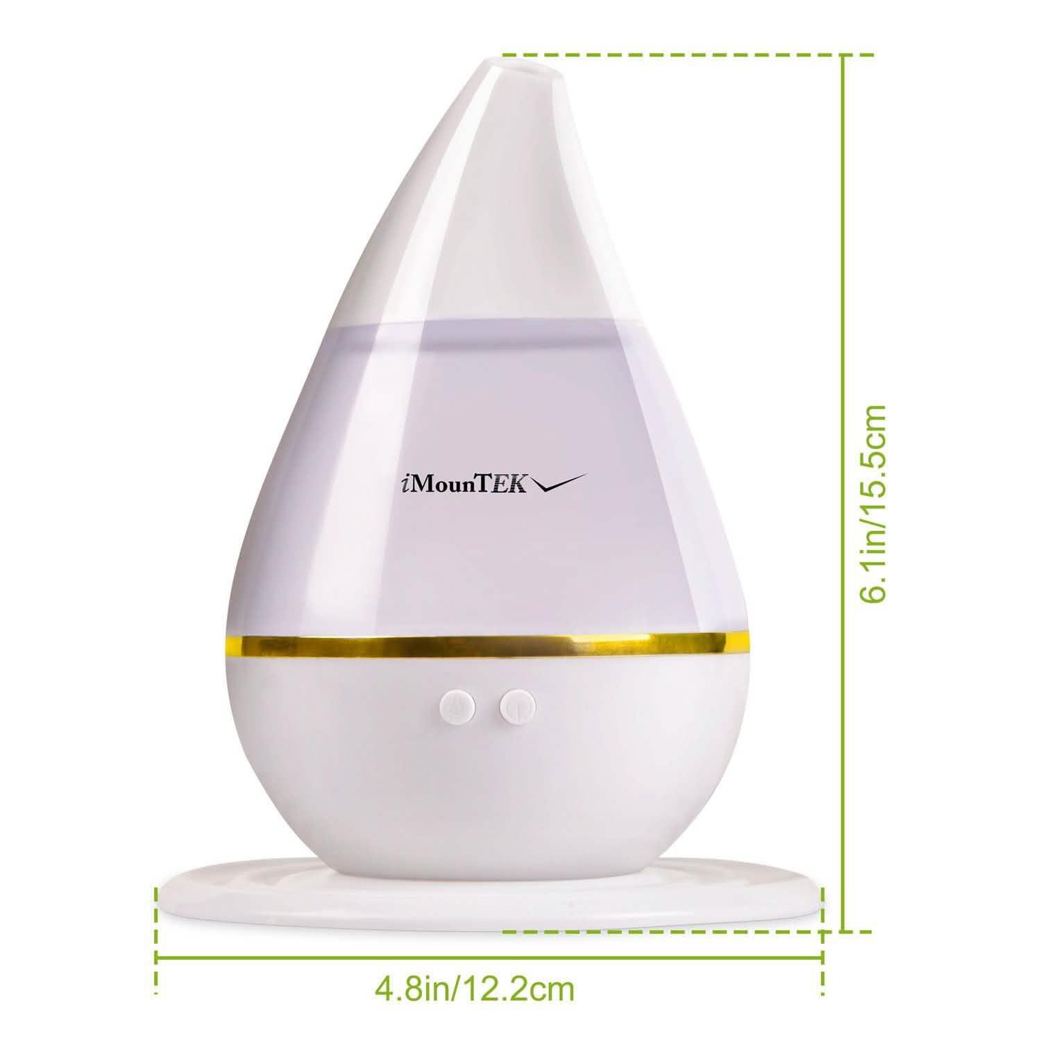 250 ML Cool Mist Humidifier with 7 Color Changeable LED Lights