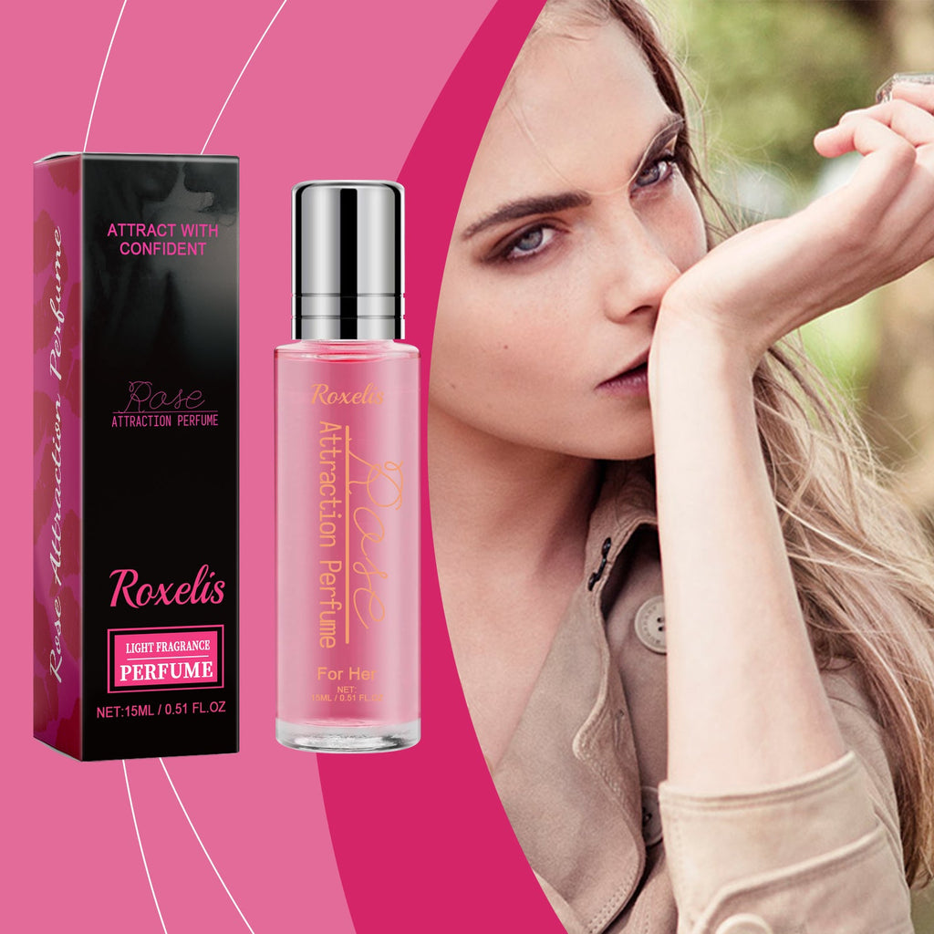 Rose Light Perfume Natural Fresh Light Fragrance Portable Lasting Fragrance Women Exude Charm Perfume