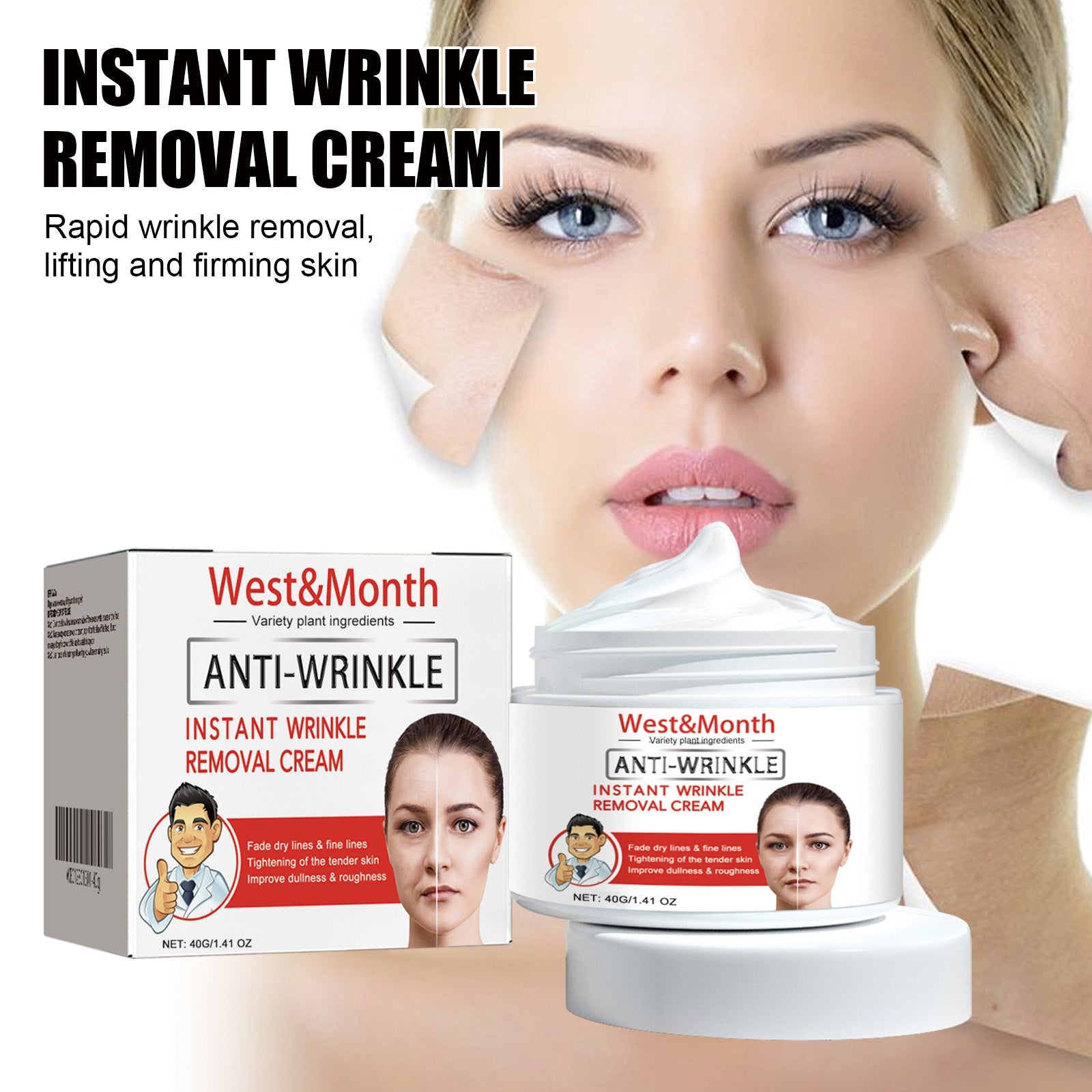 Facial Moisturizer Firming, Nourishing And Repairing Facial Skin, Improving Dry And Hydrating Cream