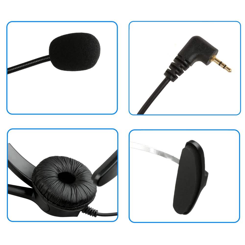 2.5mm Headset for Cordless Phones