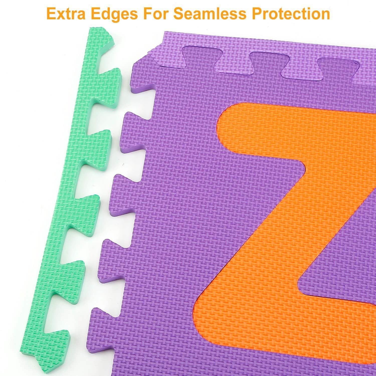 26-Piece: Kids Alphabet Play Mat For Infants Baby Toddlers