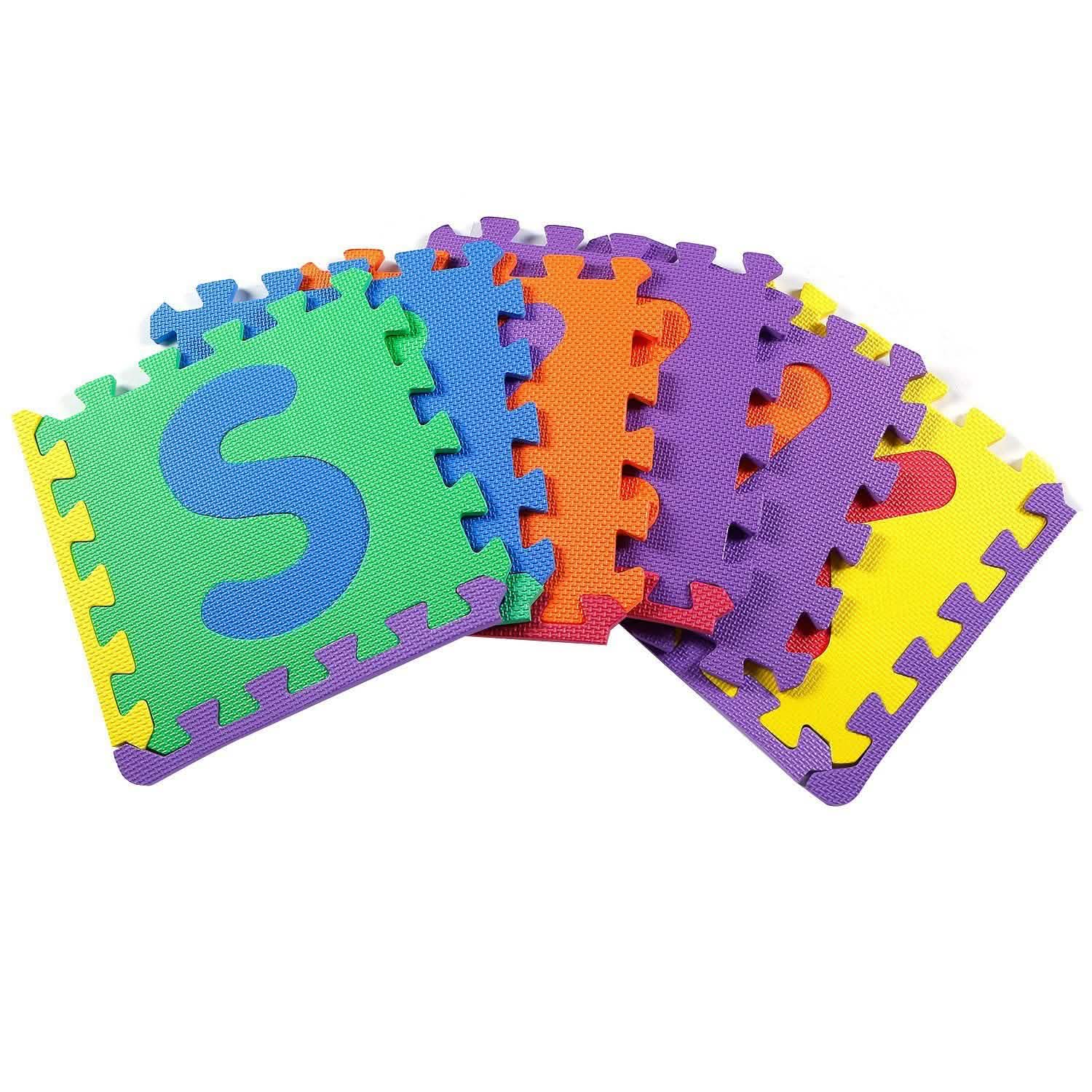 26-Piece: Kids Alphabet Play Mat For Infants Baby Toddlers