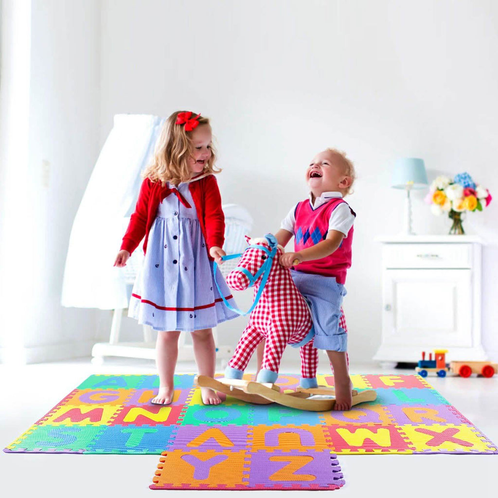 26-Piece: Kids Alphabet Play Mat For Infants Baby Toddlers