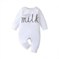Alphabet casual baby clothes