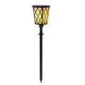 New Solar LED Flame Light Outdoor Villa Garden Lawn Floor Lamp Solar Garden Wall Lamp