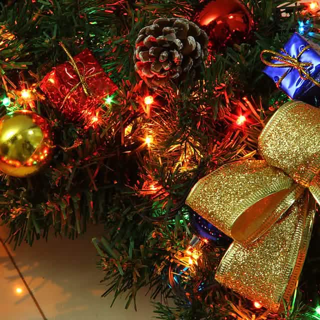 2.7 Meter Christmas Rattan Garland Decorative