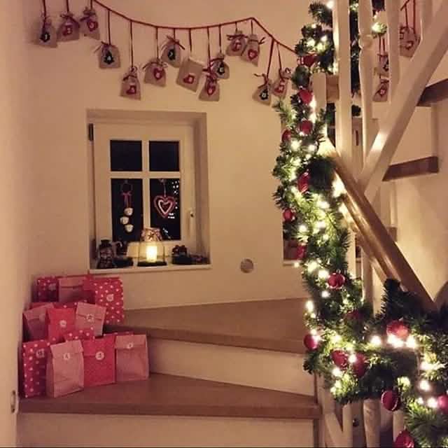 2.7 Meter Christmas Rattan Garland Decorative