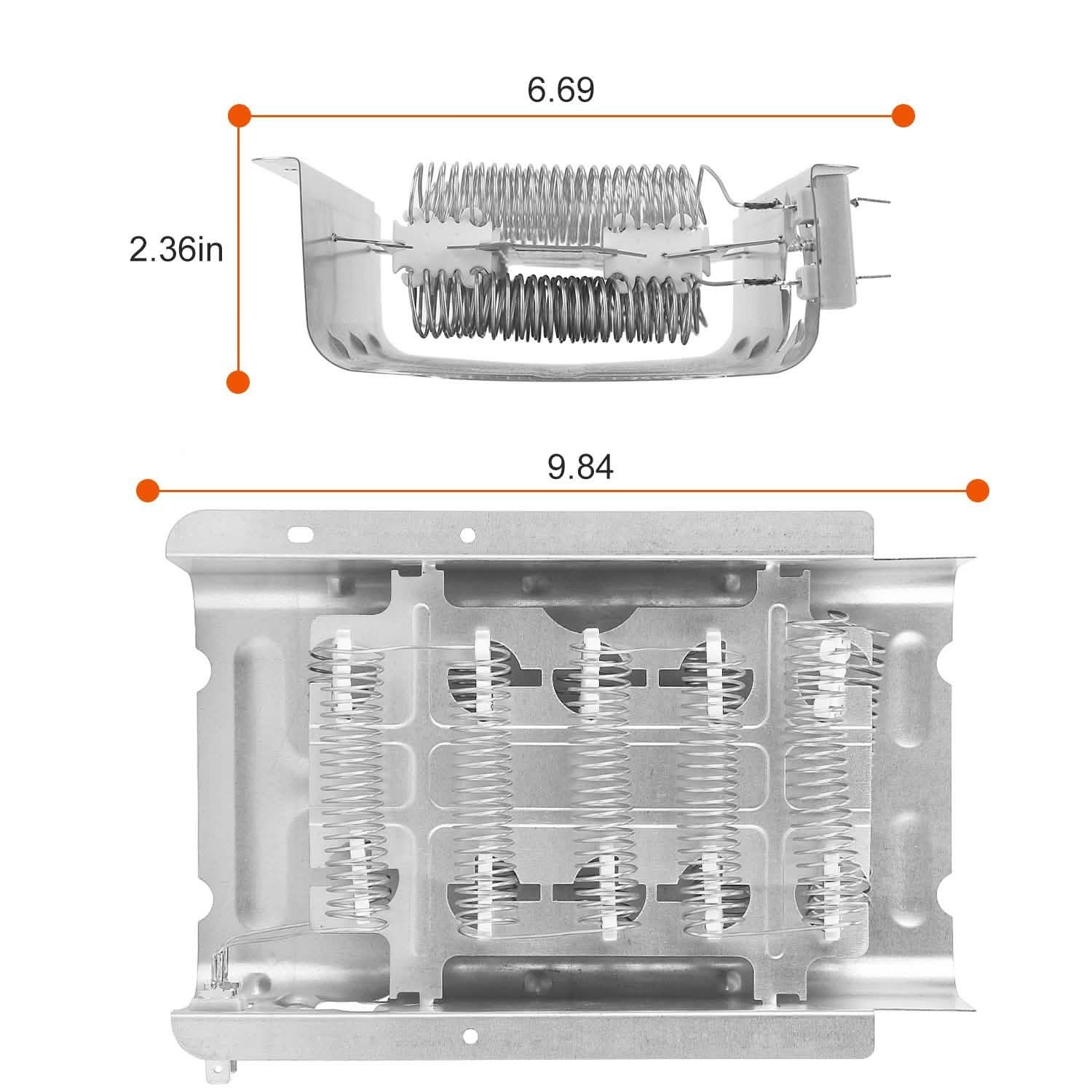 279838 Dryer Heating Element Assembly Replacement Part