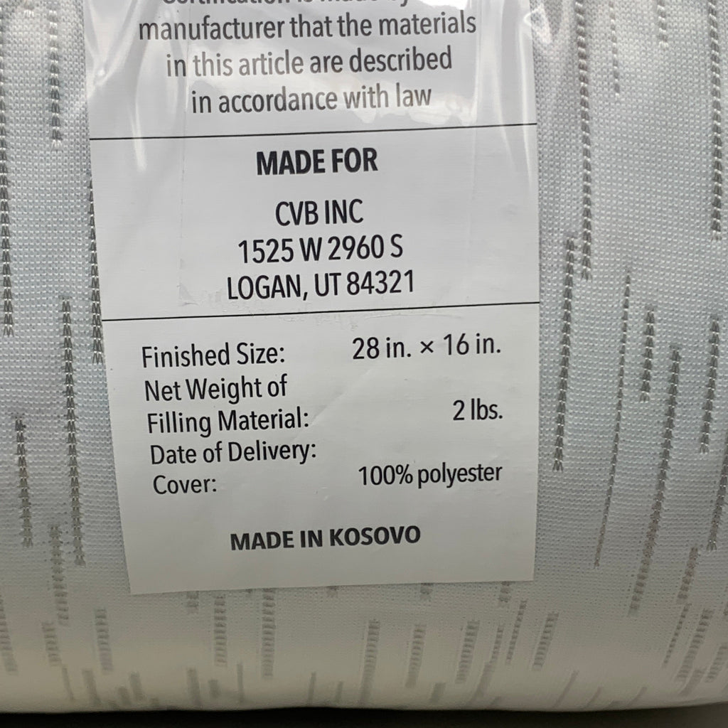 WEEKENDER Shredded Memory Foam Pillow 2pk Breathable Moldable Sz Queen