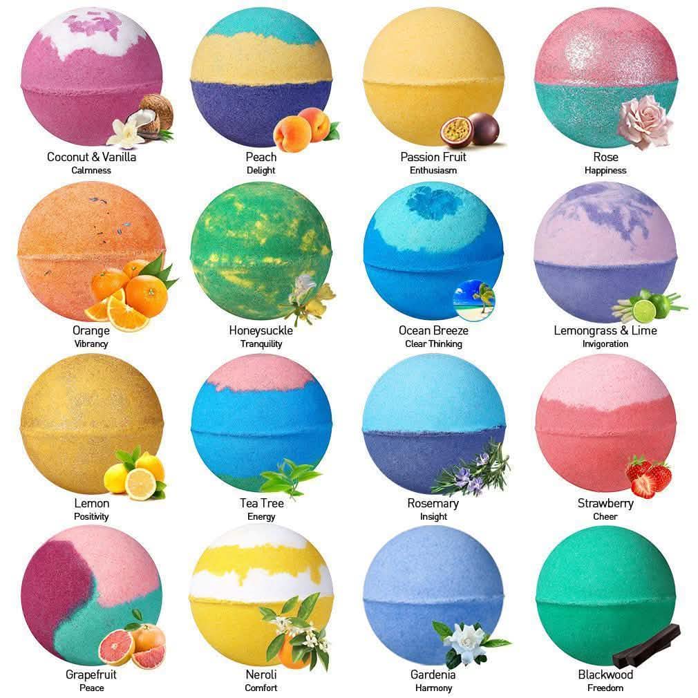 28-Piece: Bath Bombs and Bubble Bars Set
