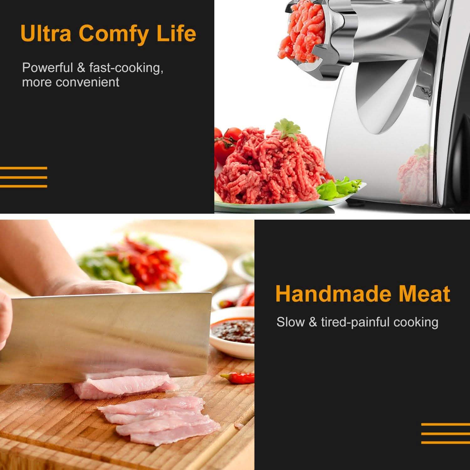 2800W Electric Meat Grinder Set