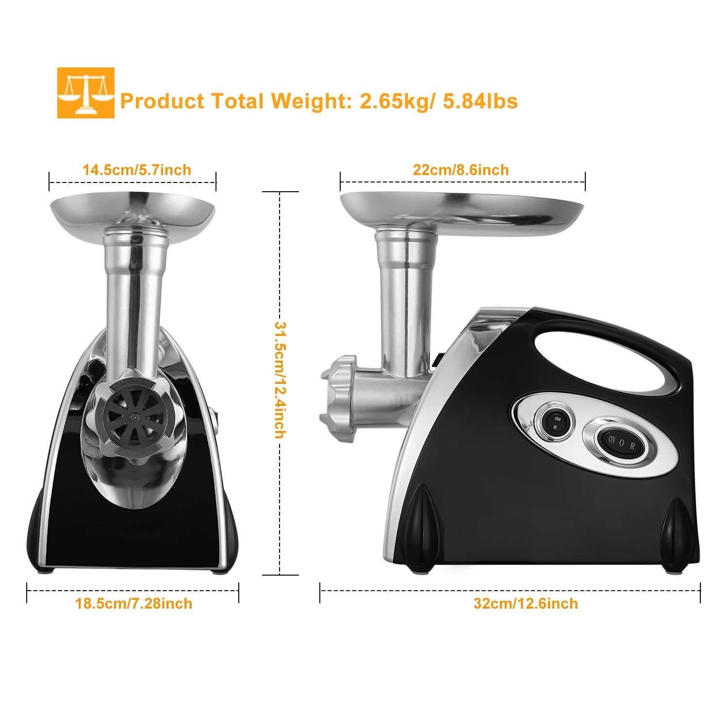2800W Electric Meat Grinder Set
