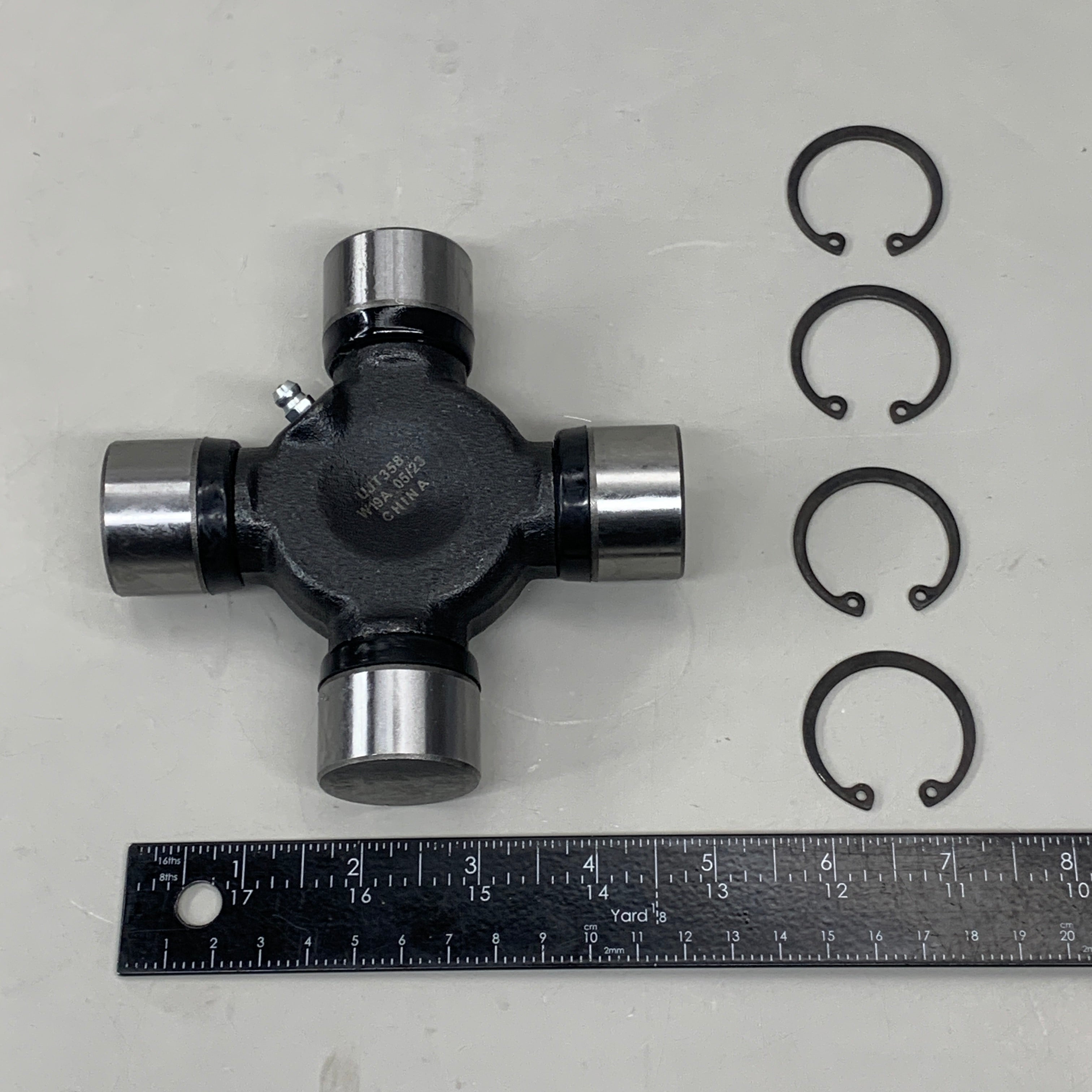 WJB (2 PACK) Universal Joint Case-Hardened Steel Construction PRE358 UJT358