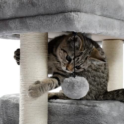 28.4" Cat Tree for Indoor Cats Tower