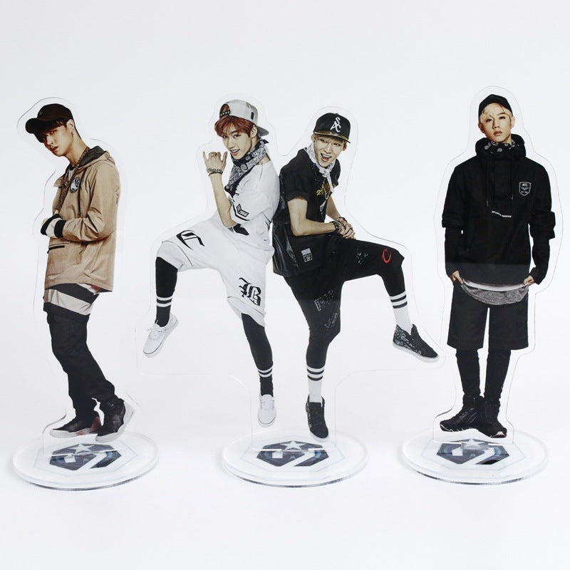 1pc Hot Sale Fashion Got- 7 Peripheral Products Acrylic Standing Card Stationery Set