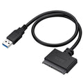 USB 3.0 Easy Drive Cable SATA to USB 3.0 Cable 2.5-inch Hard Disk Adapter Cable 0.5m