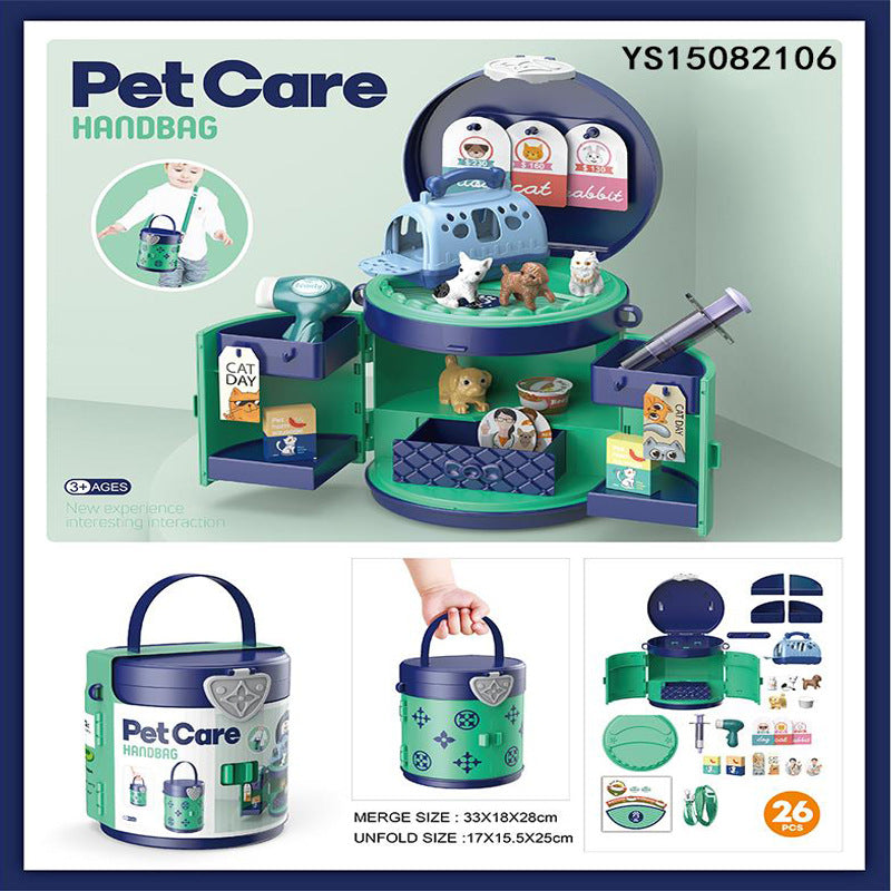 Handheld Bucket Scene Themed Toy Set