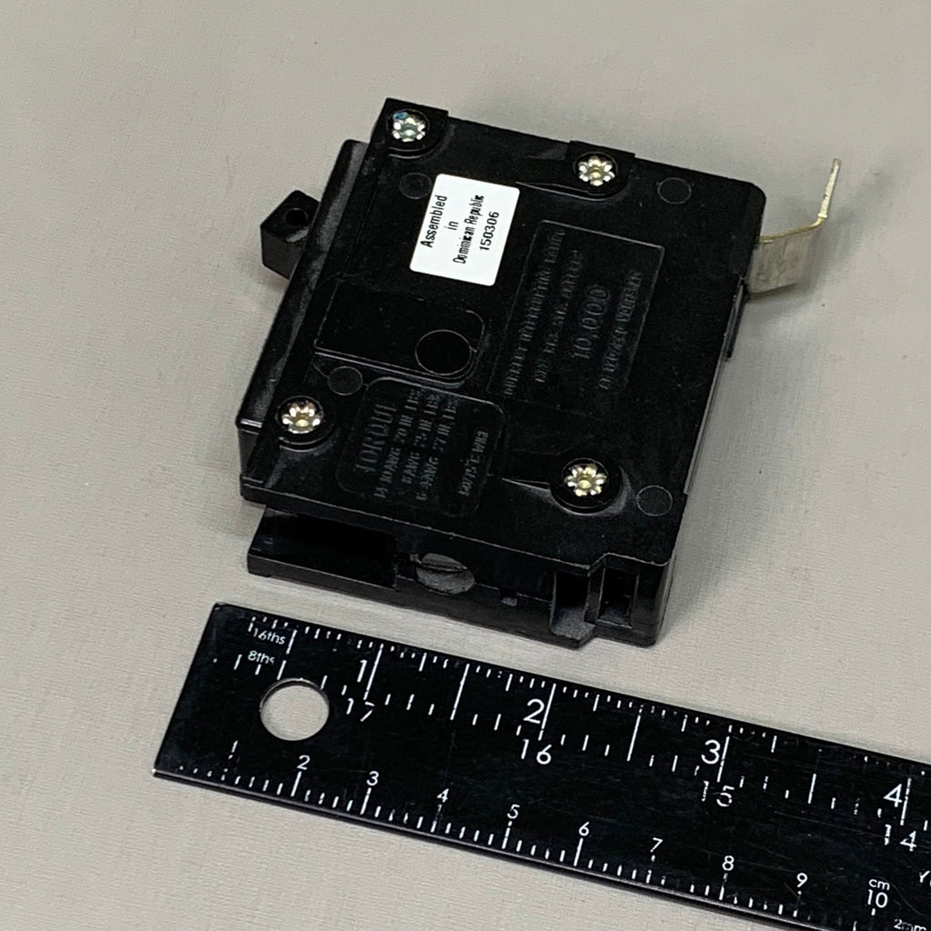 EATON (3 PACK!) BAB Miniature Circuit Breaker 20 3" x 3" Black 150306 AS-IS
