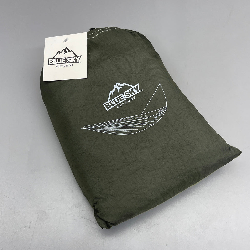 BLUE SKY Double Parachute Hammock Green QH00827