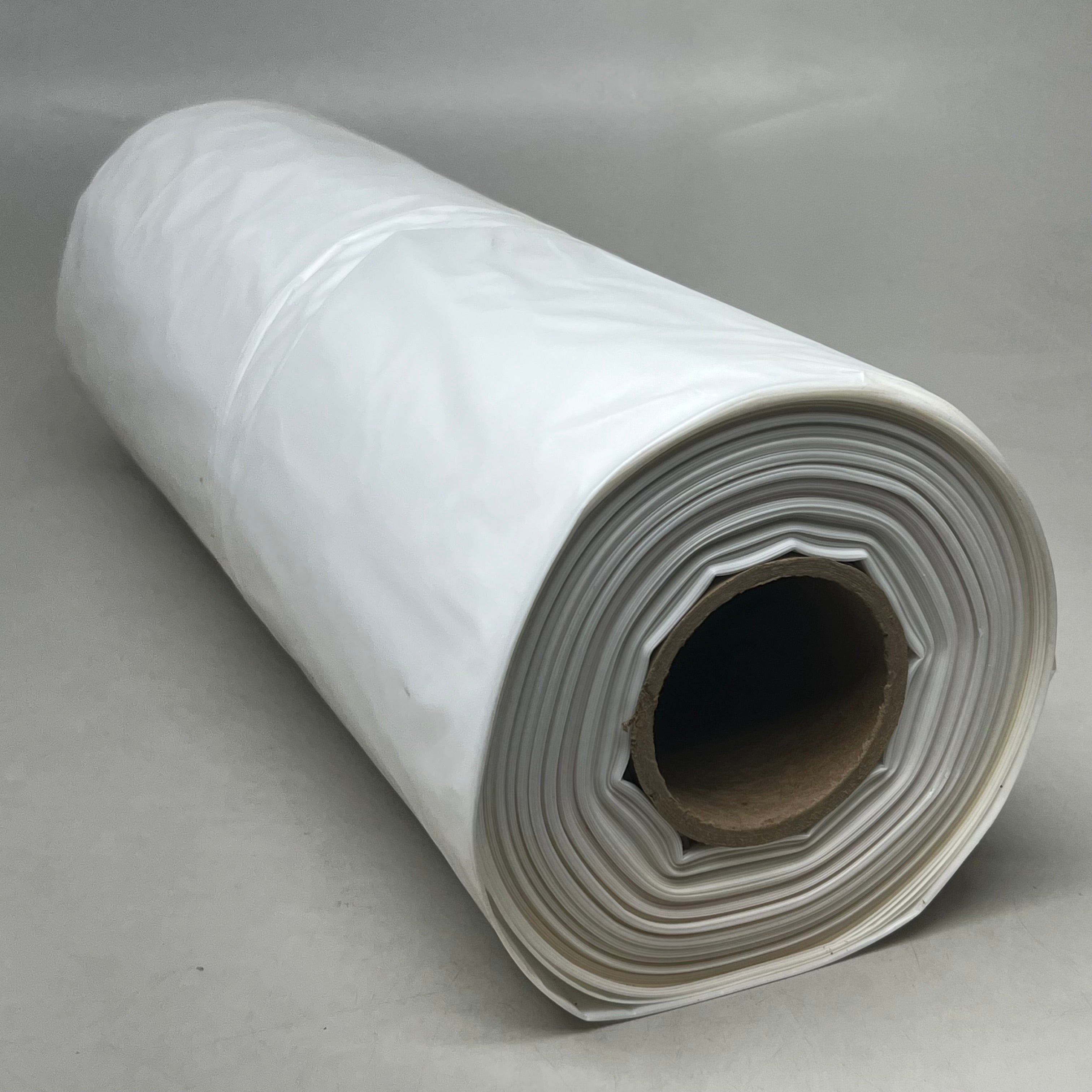 BOARDWALK (50 BAGS) Can Liners Trash Bags 60 Gallon 2.7 Mil Clear