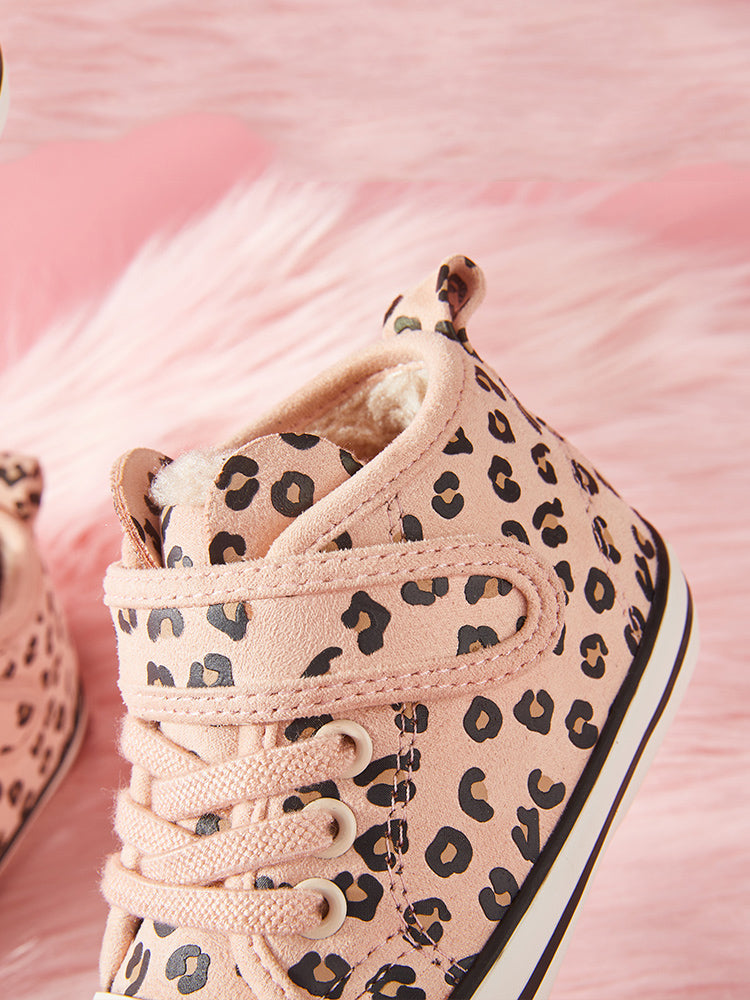 Winter shoes plus velvet baby casual soft-soled toddler shoes