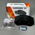 WAGNER SD SevereDuty Disc Brake Pad Set 7" x 2" Black SX1067