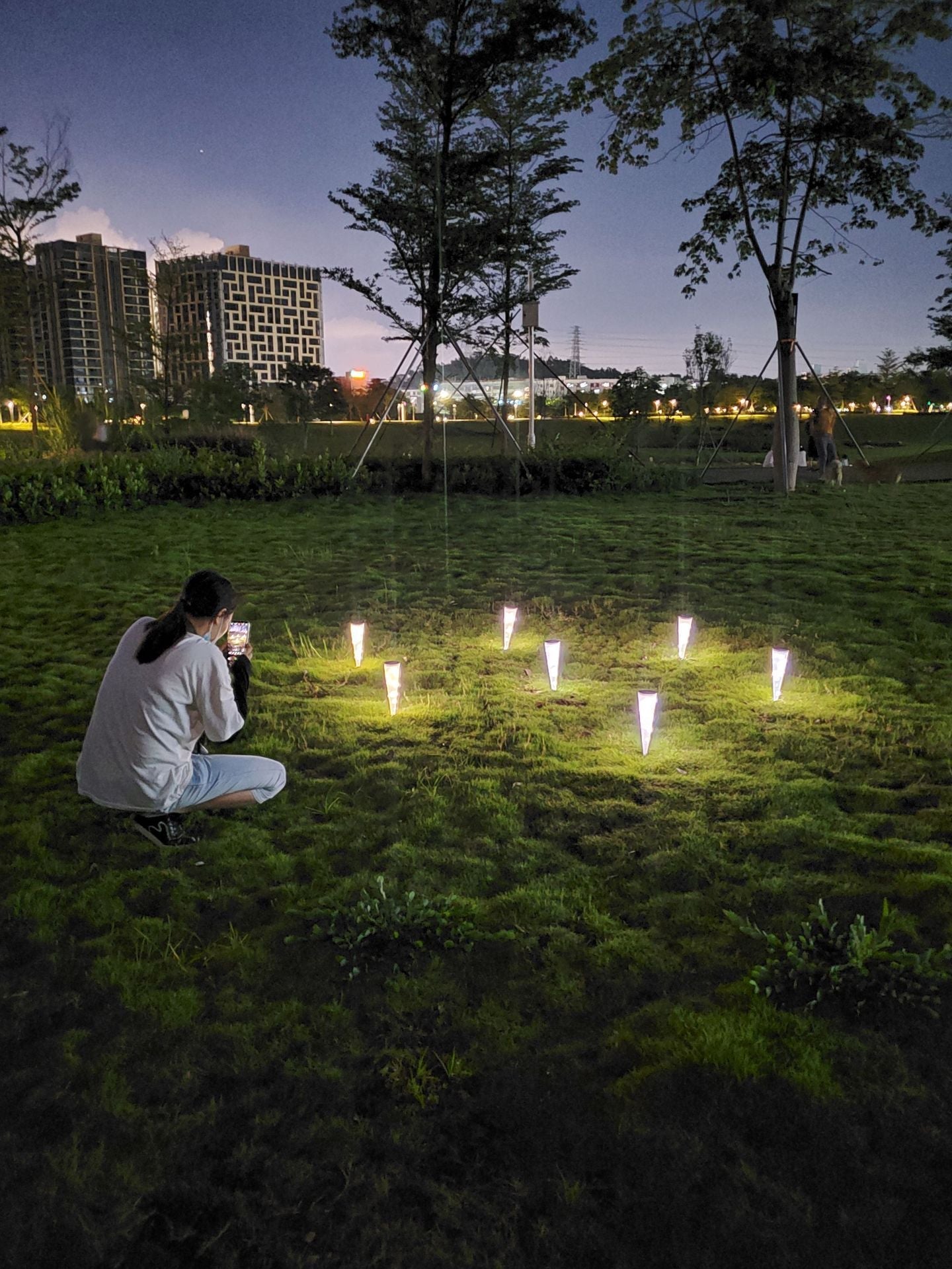 Solar Wall Light Colorful Outdoor Garden Light Landscape Light Garden Light Solar Warm White Two-color Light