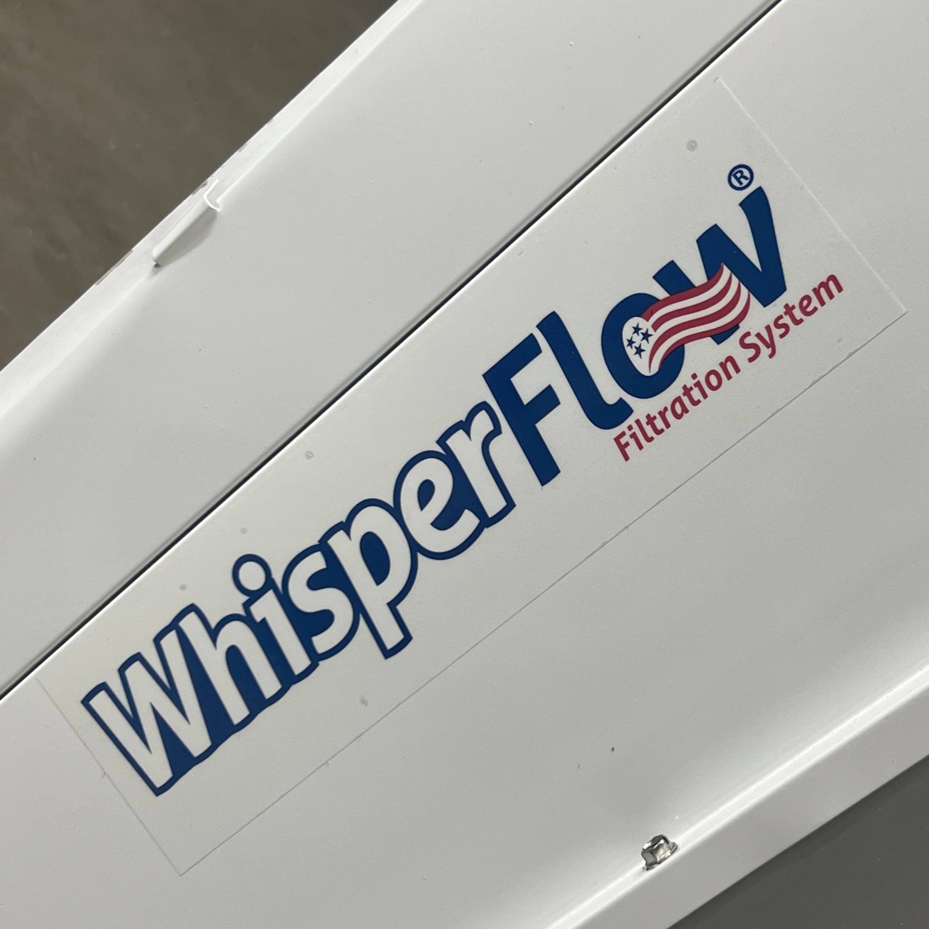 TERRA UNIVERSAL Whisper Flow Filtration System HEPA 240V 16"x36" White 6601-1636-H-220-P183498-3