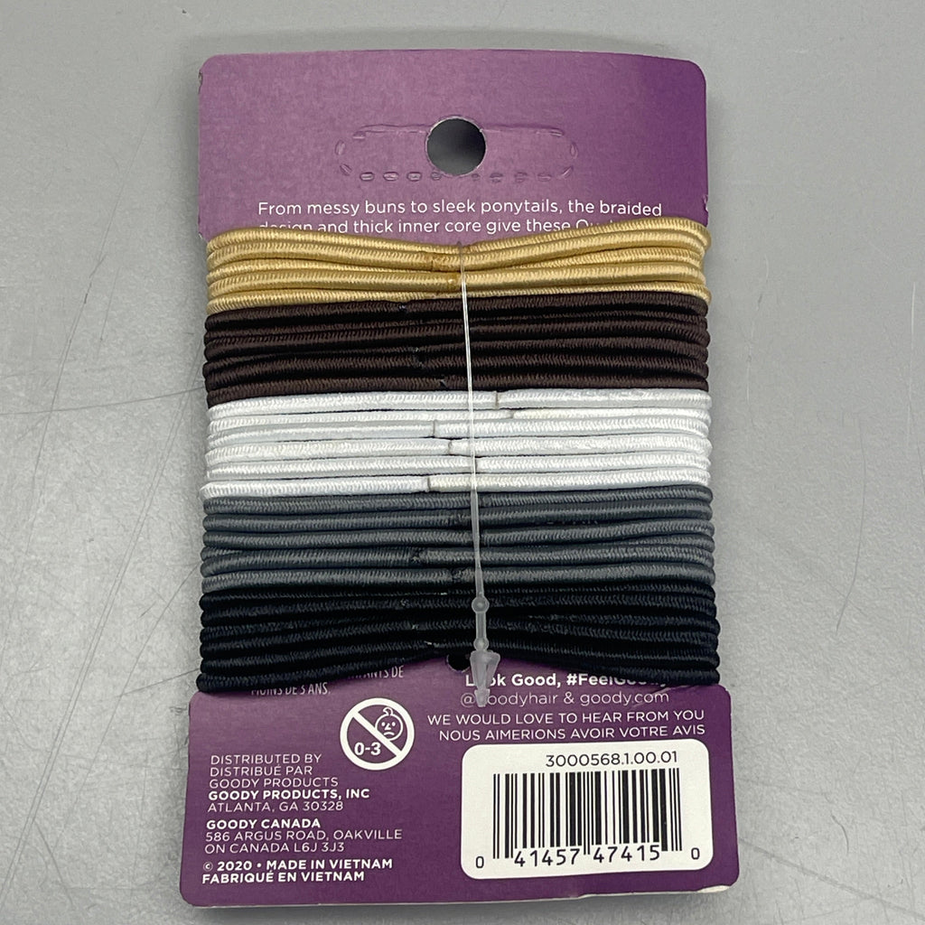 GOODY 29 Ouchless Damage-Free Hold Elastics Assorted Colors 3000568 (New)
