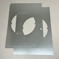 SOUNDTUBE (2Pack) Pre-Construction Bracket Use w/ CMI Series Speakers Galvanized AC-CM8-PCB